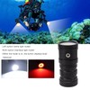 LED Diving Flashlight 18000LM IPX8 Waterproof USB Underwater 100M Scuba