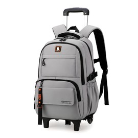 Armbq Rolling Backpack for Boys Kids Backpack with Wheels Trolley School Bag for Teens Elementary Wheeled Backpack