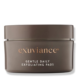 EXUVIANCE Gentle Daily Exfoliating Face Pads with PHA, Vitamin C and E Antioxidants, Green Tea and Cucumber Extracts, 60 pads