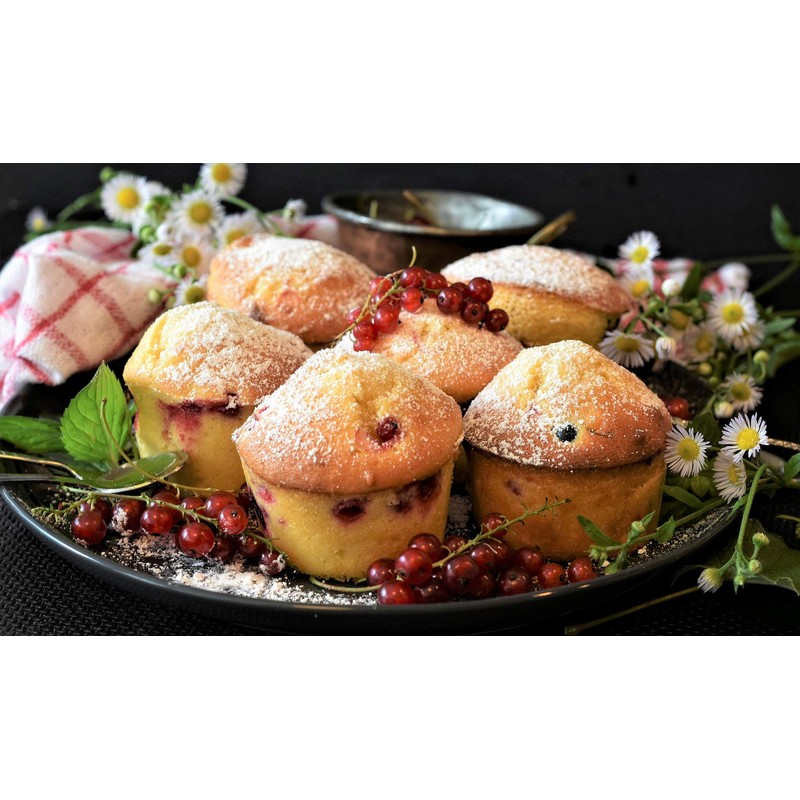 Lurch FlexiForm 85031 American Muffin Tray with 12 Moulds Brown