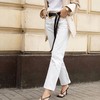 OYUEGE Women Horseshoe Buckle Belt Thin U-Shaped Wasit Belts For