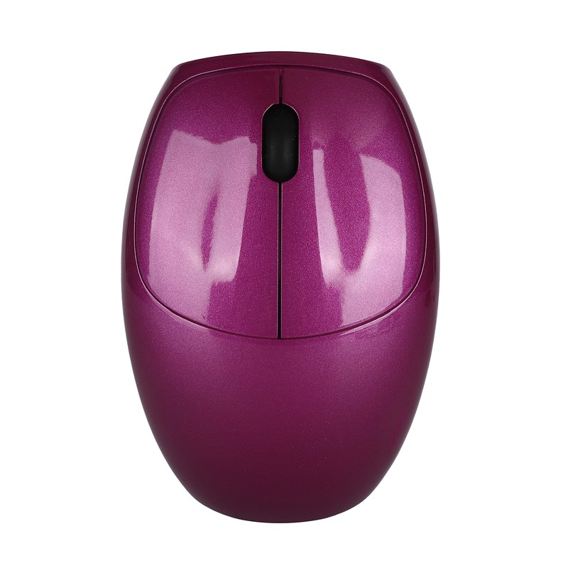 2.4G Wireless Mouse Symmetric with USB Receiver for Desktop Computers