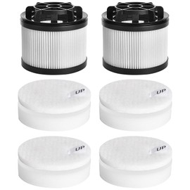 Artraise Filters Replacement for Levoit LVAC-200 Cordless Vacuum Cleaner, 2 Post-Motor HEPA Filters & 4 Pre-Motor Filters for Levoit LVAC 200 Stick Vacuum LSV-V201-WUS, LSV-V201F, White