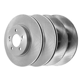 AutoShack Front and Rear Brake Kit Rotors and Performance Ceramic Pads Set of 4 Replacement for 2005-2010 Scion tC 2.4L FWD BRAKEPKG989