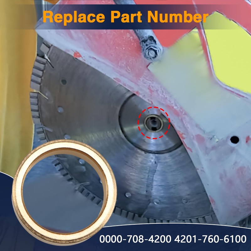 KPALAG 6PCS Blade Arbor Reducer Rings Compatible with Stihl TS400