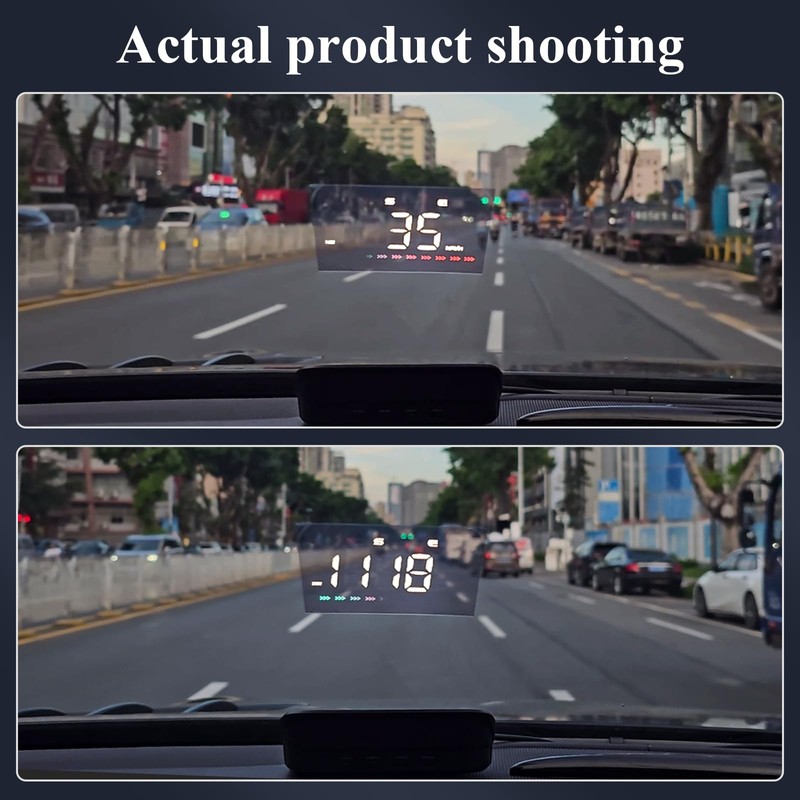 Yaouzicn M23 Car HUD GPS Speedometer - Real - Time