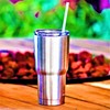 Green Direct Drinking Straws - 10.2 inches Plastic Smoothie Straws
