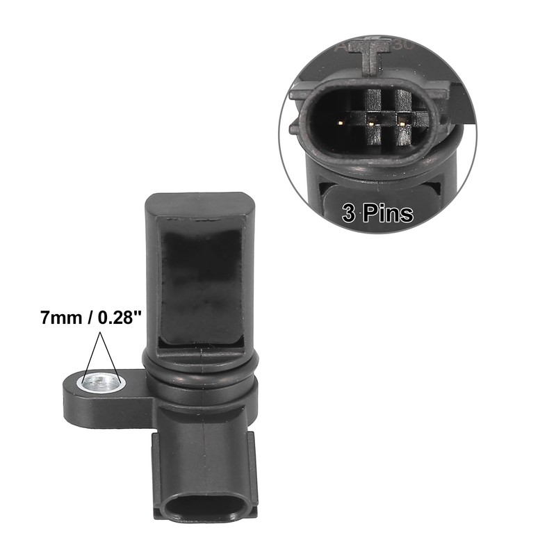 X AUTOHAUX A29-630 Car Engine Camshaft Position Sensor 3 Pins