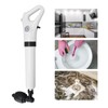 Electric Toilet Plunger, Pneumatic Drain Dredger Manual Dredging Tool for