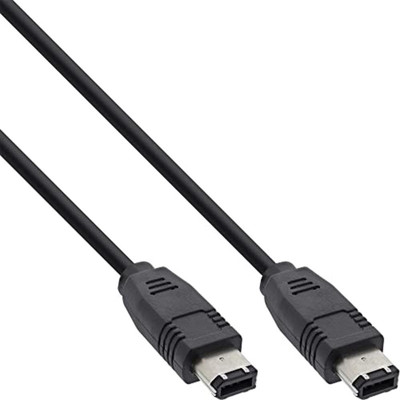InLine® 10m 6 Male to 6 Male IEEE1394 FireWire Cable