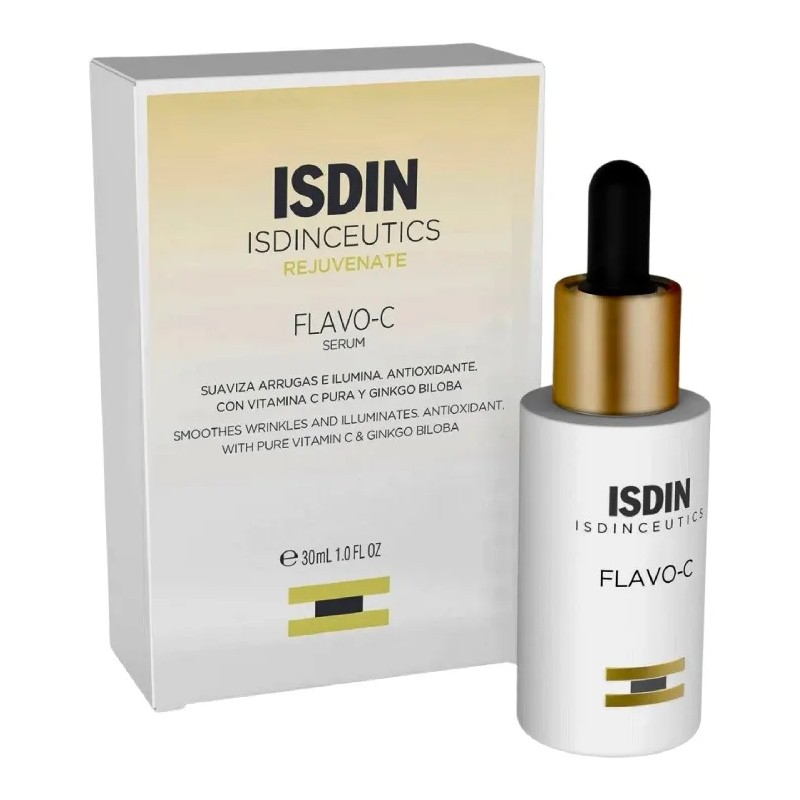 Isdin Isdinceutics Serum Flavo C Rejuvenate30 Ml Madura Día/noche