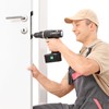 Door Latch Guard Stainless Steels Home Security Door Lock Plate