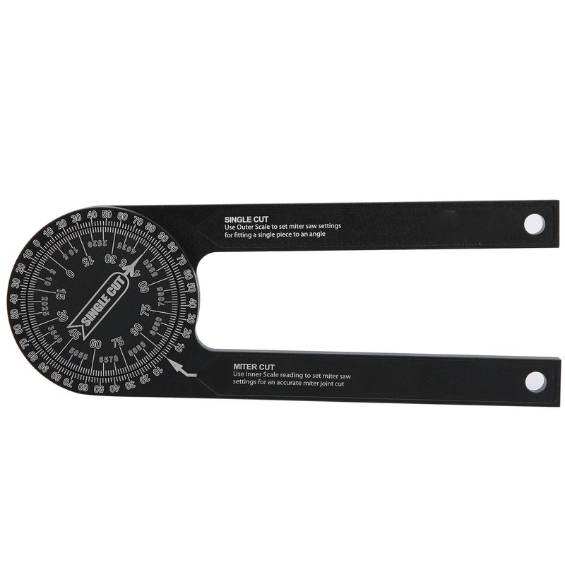 0~360° Woodworking Protractor Aluminium Alloy Angle Finder Angle Measuring Tool