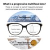OCCI CHIARI Progressive Reading Glasses for Women Blue Light Readers
