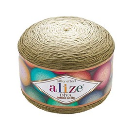 ALİZE Diva Ombre Batik Silky Effect 100 Microfiber Acrylic Yarn Thread Crochet Art Lace Craft 1 skn 250gr 957yds Hand Knitting Yarn (7374)