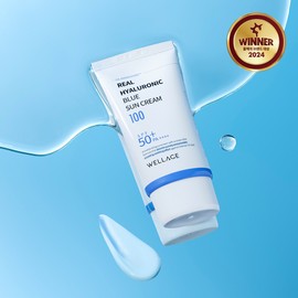 WELLAGE Real Hyaluronic Blue Sun Cream 50ml - WELLAGE Real Hyaluronic Blue Sun Cream 50ml