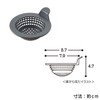 Belca SP-225 Drainage Strainer, Easy to Place and Store, For