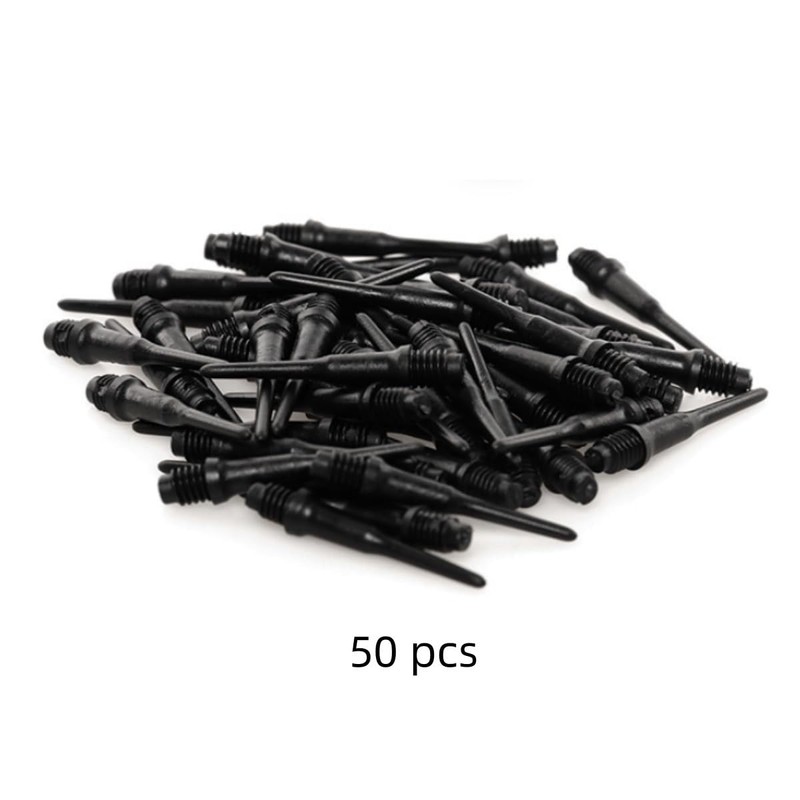HRLORK 50 Packs Dart Points Plastic Soft Tip Darts Set