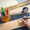 Hiboom Solid 5 Pcs Carpenter Pencils with 30 Pcs 2.8mm