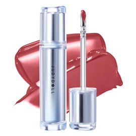 JUDYDOLL Ice Watery Lip Gloss, Waterproof Long-lasting Moisturizing Liquid Lipstick, Mirror Lip Glazes, Plumping Gloss (#10 Juiced Berry, 2.4 grams)