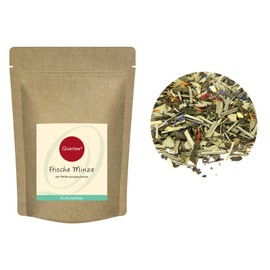 Herbal Tea Tasting Set 3 x 50 g Herbal Tea Gift Set - Varieties: Fresh Mint, Herbal Breeze, Herbs & Berries - Herbal Tea Loose Tea by Quertee (150 g)