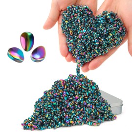 GIMOBOTE Original Ferrite Putty Colorful 800+, Fidget Toy Ferrite Rocks for Stress Relief, Sensory Toy for Adults & Teens 14+, Ferrite Stone Fidget Present for Office Holiday Stocking Stuffer