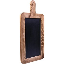 Freestanding or Hanging Double Sided Paddle Chalkboard - Promote Special Offers and Menu Details. Blackboard Sign, Menu and Café Specials Board, Kitchen Notes Board, Reminder, Chalk Writing Board