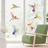 BASHOM DS2-4002 Hummingbird Wall Sticker Birds Wall Sticker Hummingbird Wall