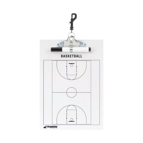 Champro Basketball Coaches Board (White, 12 x 9-Inch)