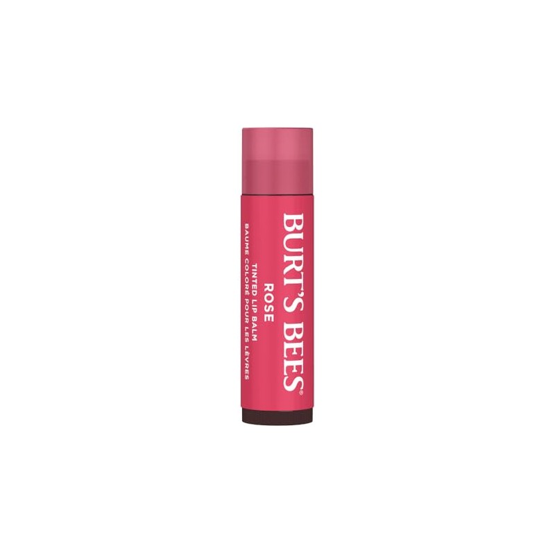 Bálsamo de Labios Burt 's Bees, color rosas tintadas, 0.15