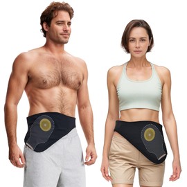 Diagonal Ostomy Belt: Leak - Proof & Odor - Masking Solution, Ostomy Bag Covers for Men and Women, Suitable for Left Stoma-Black,XL