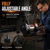 Adjustable Bench Grinder Shield, High Definition Clear Acrylic Grinder face