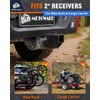 METOWARE Trailer Hitch Extender Fits 2" Receiver 2" Drop/Rise 7500