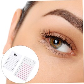 Housoutil 2pcs Lash Extension Holder Lash Display Pallet for Professional Eyelash Tools Lightweight and Portable Eyelash Holder for for Her