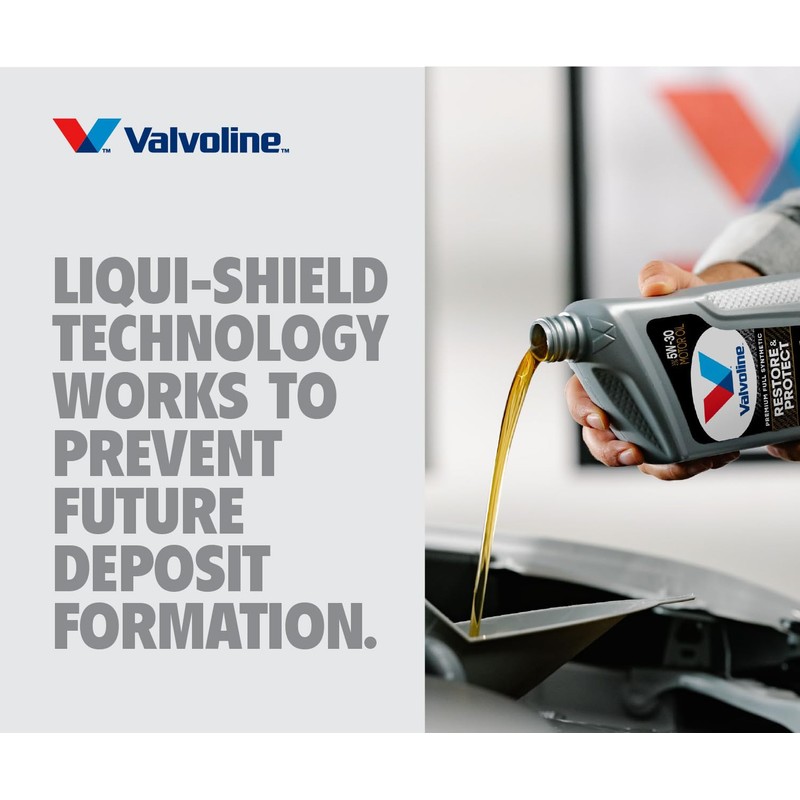 Valvoline Restore & Protect Full Synthetic 0W-20 Motor Oil 1