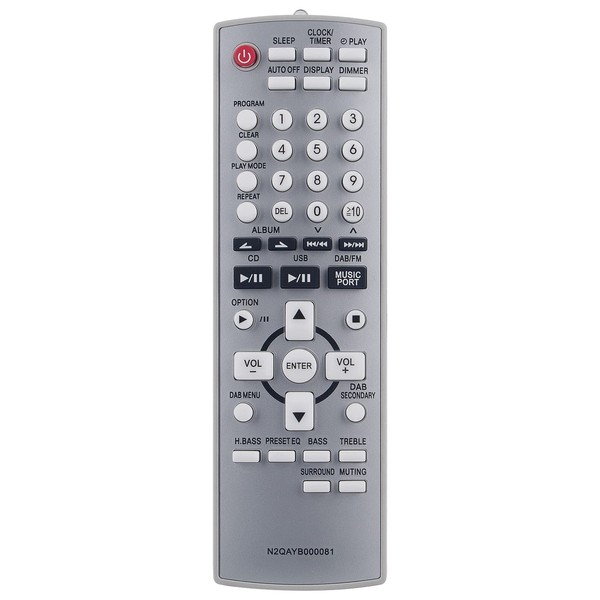 New N2QAYB000081 Replace Remote Control - VINABTY N2QAYB000081 Remote Control