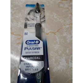 Oral-B Pulsar Charcoal Battery Toothbrush  Soft  1 Count