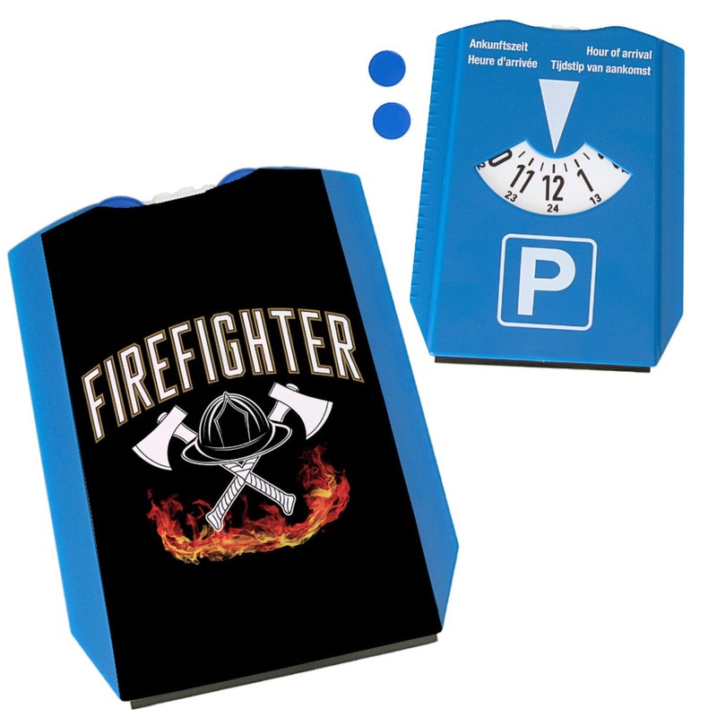 Fire Helmet Firefighter Parking Disc for Firefighters Durable Parking Aid