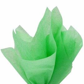 PMLAND Premium Quality Gift Wrapping Paper - Grass Green - 20 Inches x 15 Inches 100 Sheets
