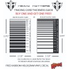 TRADING CARD THICKNESS POINT GUAGE BCW  BUY 1 GET 1 FREE FREE KABOOM DECAL