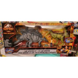 Jurassic World CAMP CRETACEOUS Adventure Set BARYONYX ANKYLOSAURUS BUMPY DARIUS