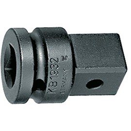 Gedore KB 1932 Magnification for Power Socket, 1/2 Inch to 3/4 Inch, Square, 1 Piece, 6650020