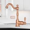 Copper One-Handle Widespread Kitchen Bar Prep Faucet - Akicon -