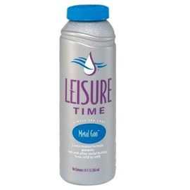 Leisure Time D Metal Gon for Spas and Hot Tubs, Powerful Water Treatment Solution, 16 Ounce