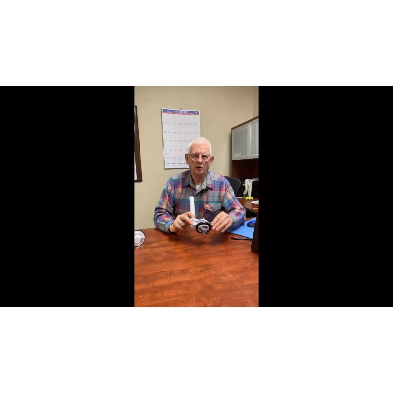 NUFLUSH Swiss Madison Toilet Flush Valve 2.34 inch Diameter, for