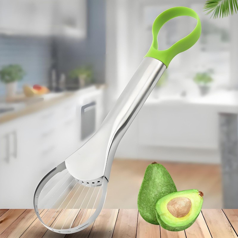 3-in-1 Avocado Slicer Tool, Emptycolor Stainless Steel Avocado Cutter, Pitter
