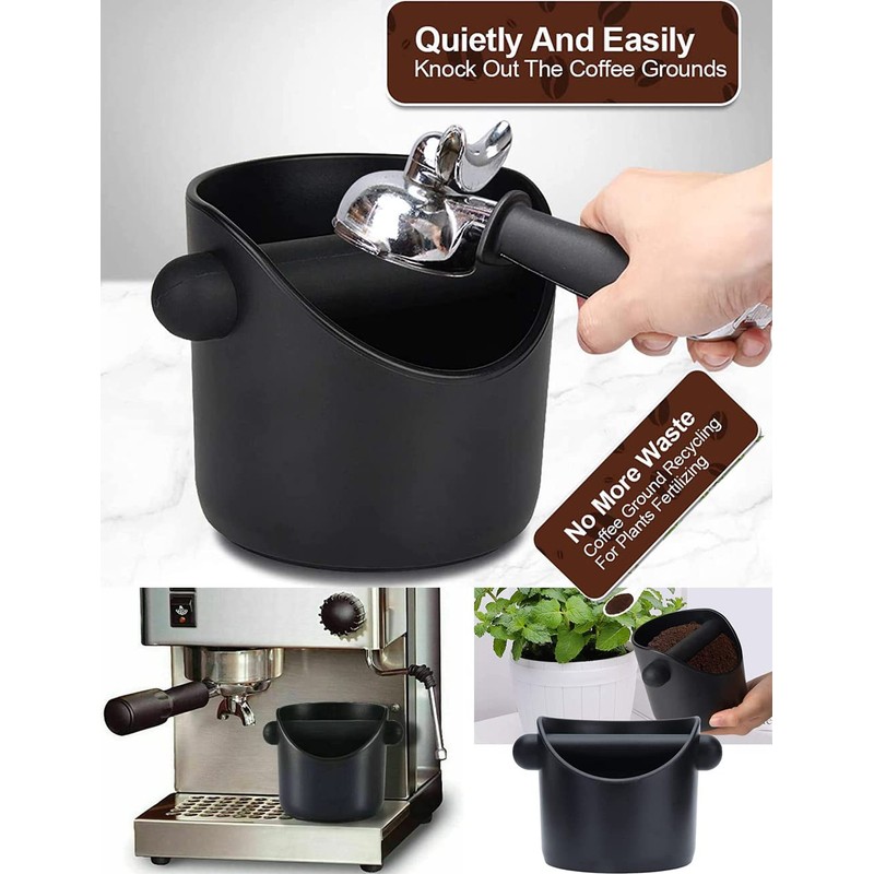 Modern Espresso Knock Box, Coffee Knock Box Espresso Dump Bin