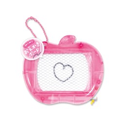 Coolia 96350 Keychain & Mascot Mini Drawing Board, Candy Pink