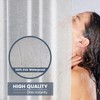Aeici Anti-Mould Shower Curtain 180 x 180 cm Transparent EVA