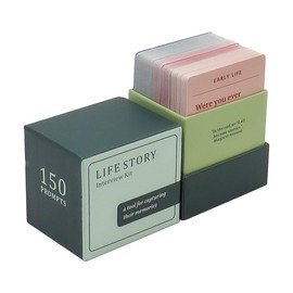 ieron Conversation Cards for Families,150 Life Story Interview Kit Cards,Family Card Quiz Game,Pictionary Game for Family Game Night,Dinner Conversation Cards